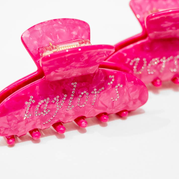 Sammy Gorin LLC - Wholesale Hair Clip - Women's - TV Pink Hair Claw3