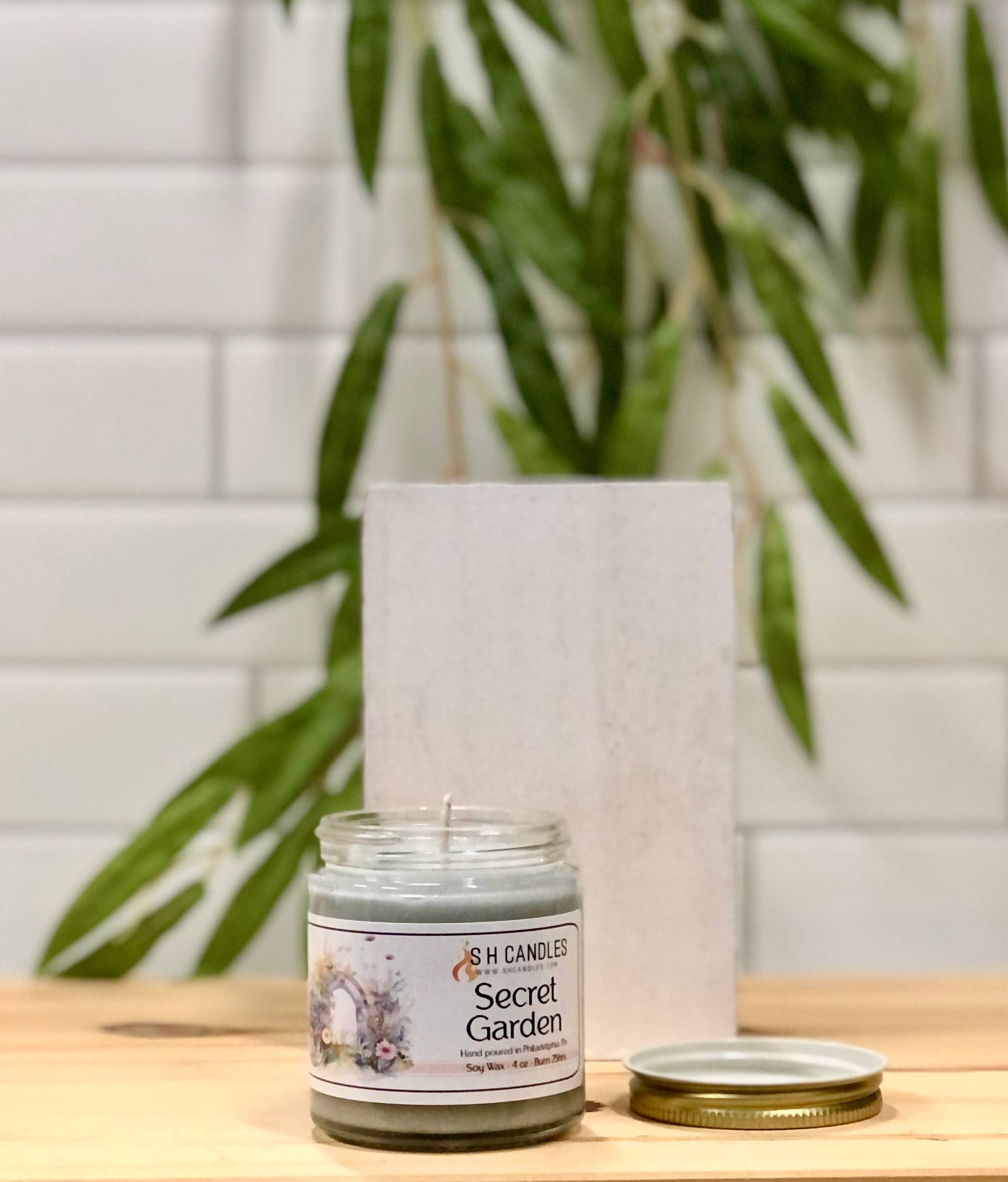 S H Candles - Wholesale Jar/Filled Candle - Secret Garden Soy Candle Collection2
