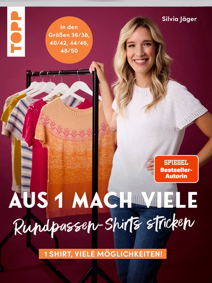 Faites-en plusieurs à partir d'un. Tricoter des pulls à col rond pour la vente par frechverlag TOPP & BusseSeewald