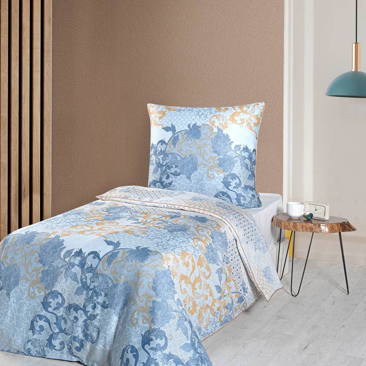 Aymando Home – Großhandel Bettwäsche-Set – Deluxe Bettwäsche Set 100% Baumwolle Mako Satin Merissa