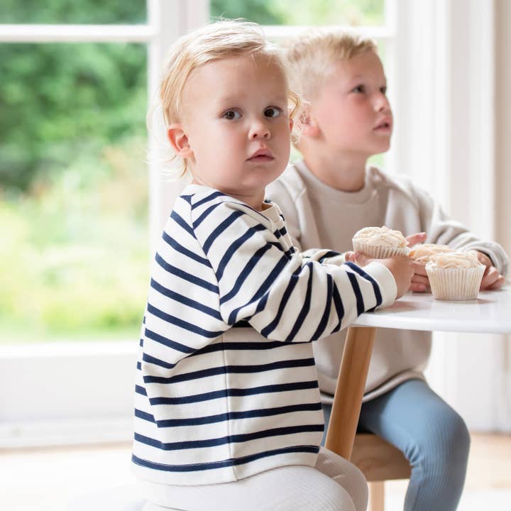 *SUDADERA* de Algodón al por Mayor - Rayas Bretonas para venta al por mayor de Little Prince & Sister London