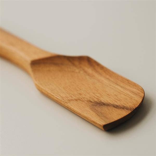 High crafty - Wholesale Kitchen Spoon - 🥄 Wooden Kitchen Spatula Spoon – Handcrafted Teak Utensil2