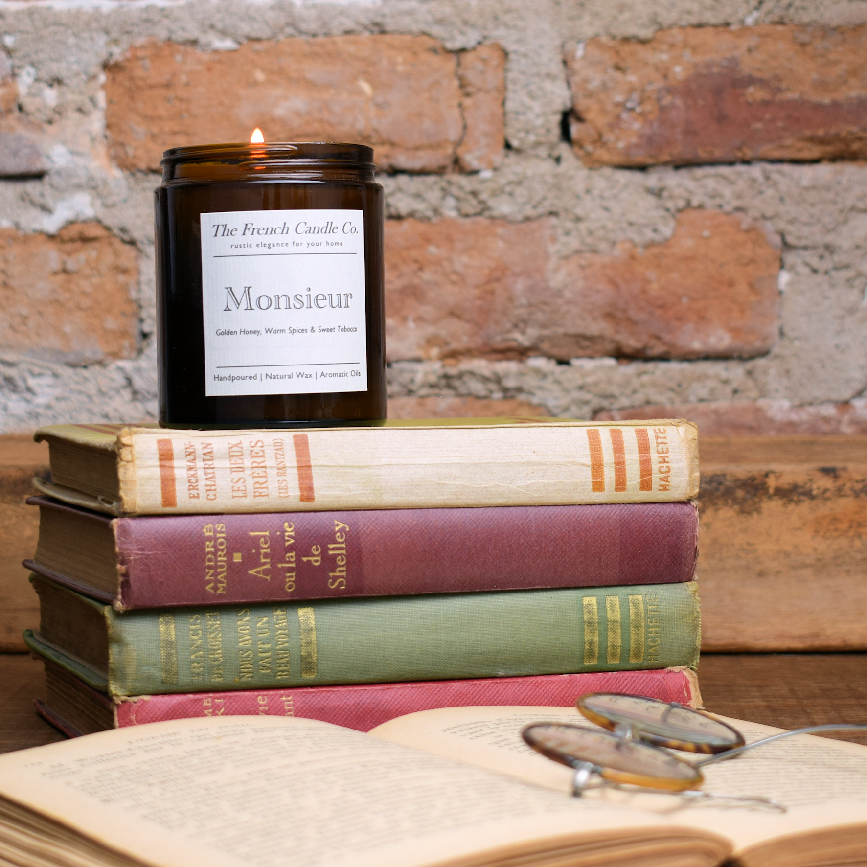 The French Candle Co - Wholesale Jar/Filled Candle - Monsieur - Scented French Candle1