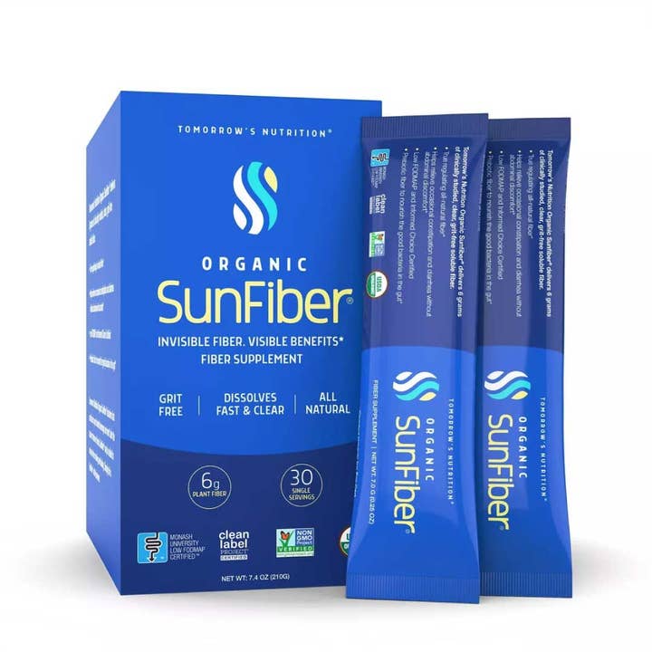 Tomorrows Nutrition - Wholesale Oral Supplement/Vitamin - Organic Sunfiber Stick Packs