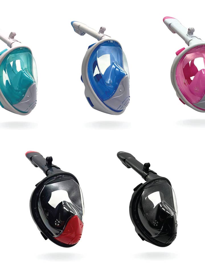 Snorkel maske fuld ansigt med aftagelig kamera Mount for engroshandel hos ROFFT USA LLC