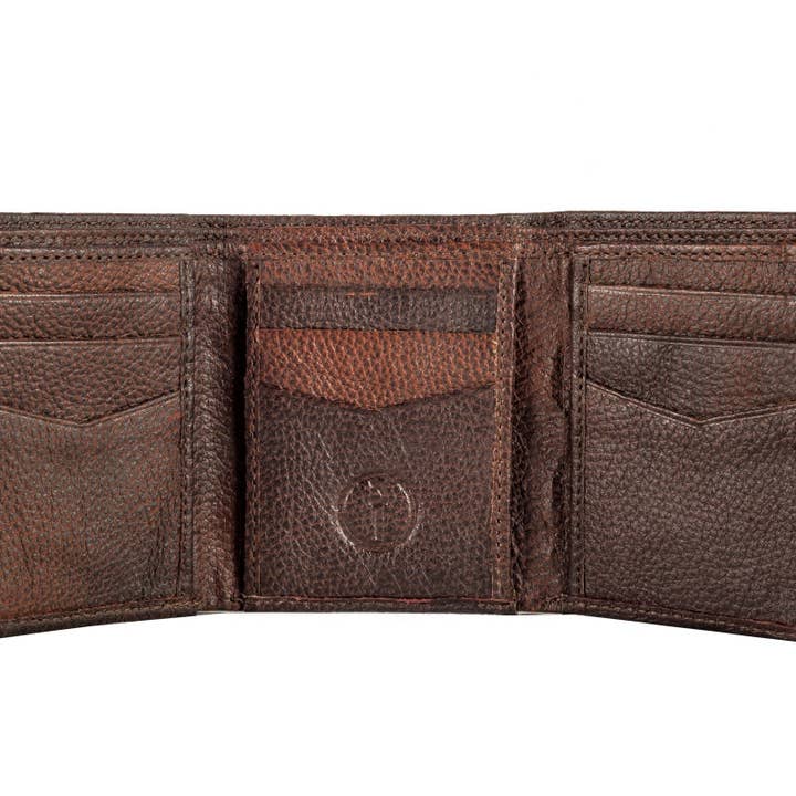 Men's Gifts Australia - Wholesale Wallet - Men's - Mens Trifold Leather Wallet