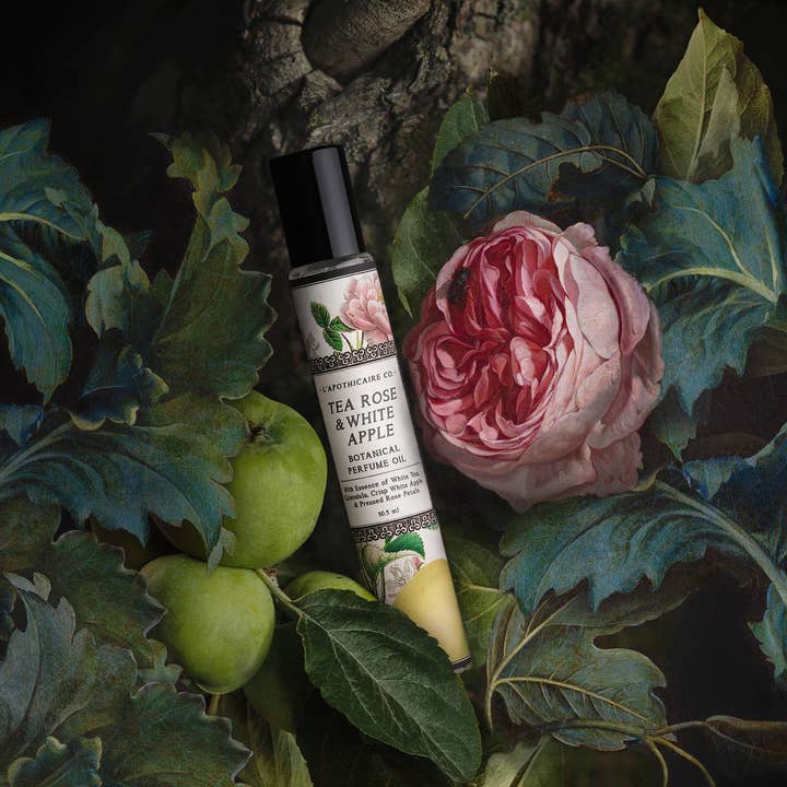 BOTANICA | Tea Rose + White Apple | Perfume Oil for wholesale by L'apothicaire Co.
