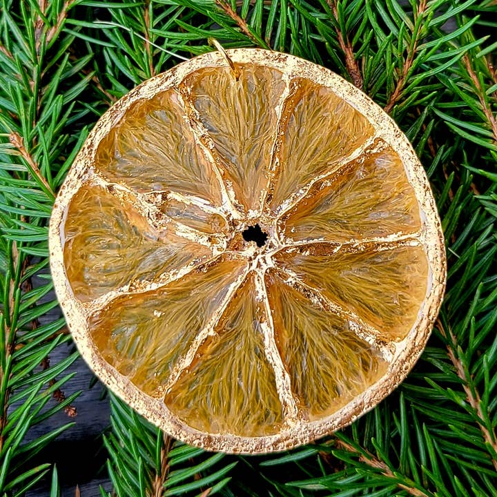 Gylden Orange Ornament for engroshandel hos Full Circle CraftWorks