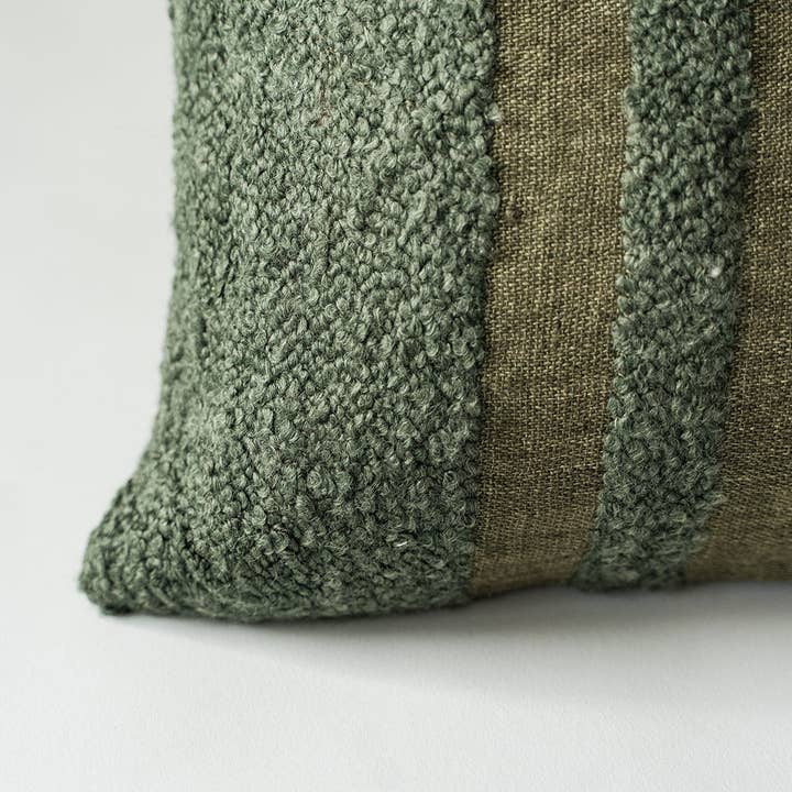 Co.House Designs - Wholesale Lumbar Pillow - Boucle Stripe Lumbar Pillow11