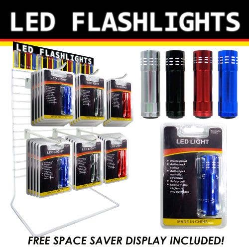 Deluxe Import Trading - Wholesale Retailer Display - Home & Living - 48Pc Led Flashlight Display0