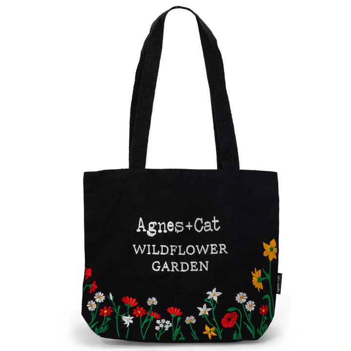 AWGifts Europe - Wholesale Tote Bag - Women's - Agnes + Cat - Embroidered Cotton Bags2