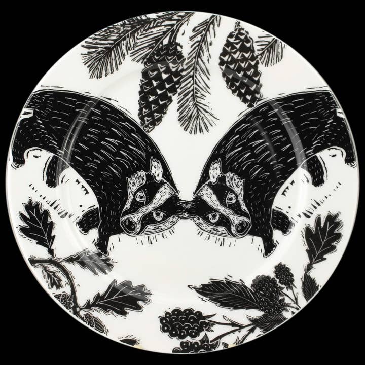 Flora Fauna 10" Plate for wholesale by Rob Turner THE ART OF TABLEWARE