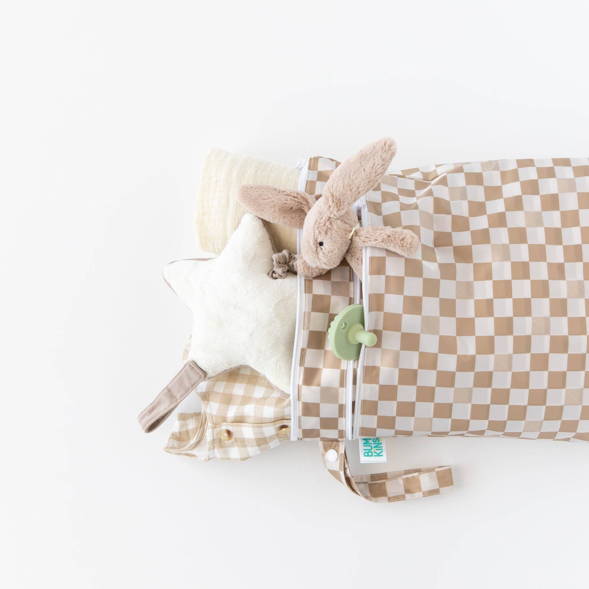 Bumkins - Wholesale Wet/Dry Bag - Kids & Baby - Wet/Dry Bag: Sand Check7