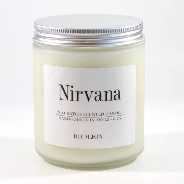 Candela Nirvana - 8oz per la vendita all'ingrosso da parte di BLUMOON SCENTS