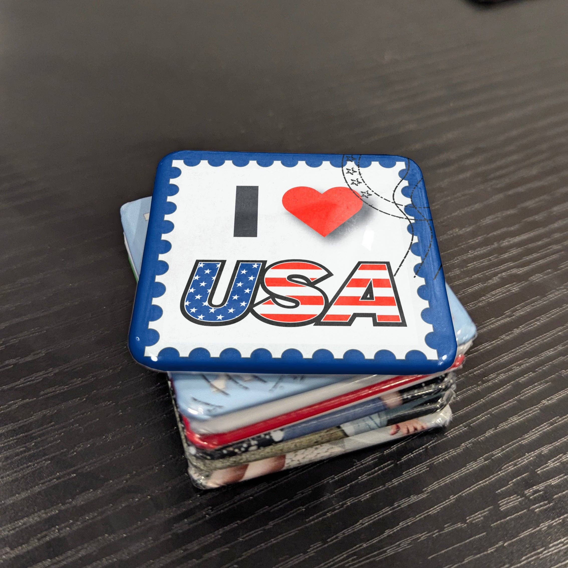 PhiloPerse – Großhandel Magnete – Ich liebe USA Kühlschrankmagnet4