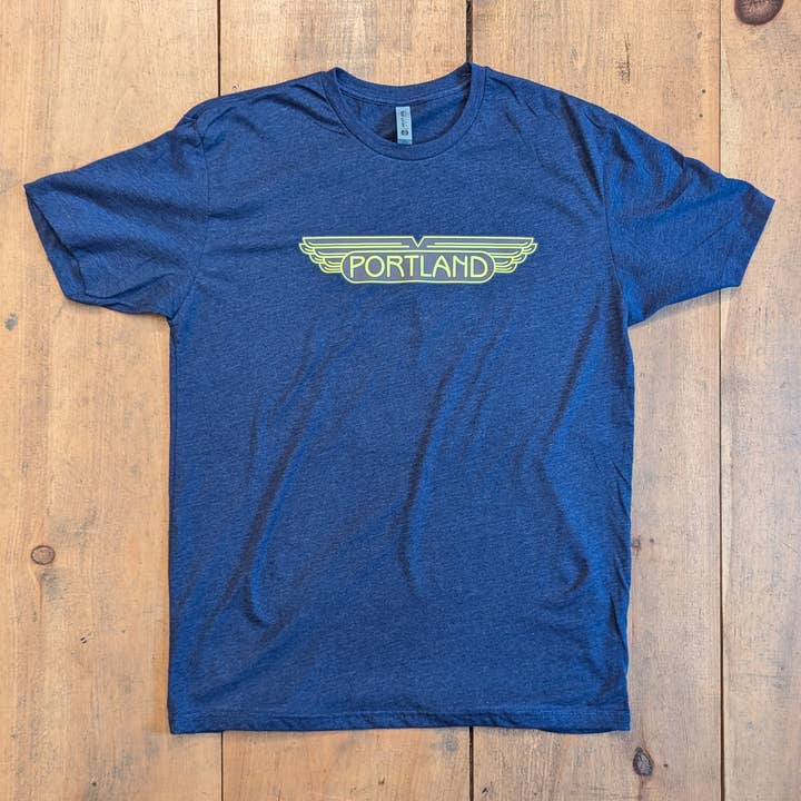 Portland "VideoPort" T-shirt for wholesale by Original Maine