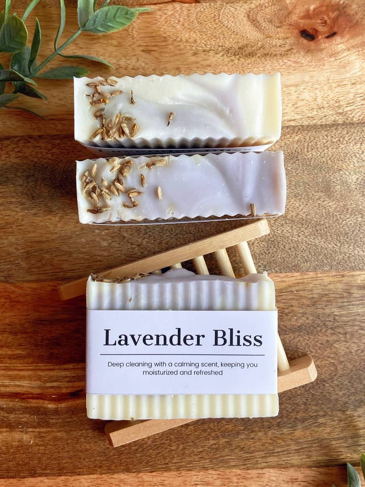 Savon artisanal Lavender Bliss pour la vente par WECO Soap Co.