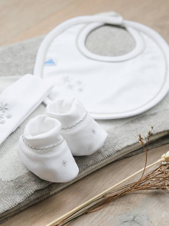 Milky Way Hat Pima Cotton White for wholesale by Nuvola Baby