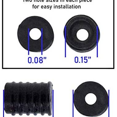 Mandala Crafts – wholesale Craft supplies – Mandala Crafts Mask Adjuster Elastic Cord Lock Tightener Clip Toggle Buckle for Adult Children Face Mask Adjustable Ear Loop Drawstring Pack of 2003