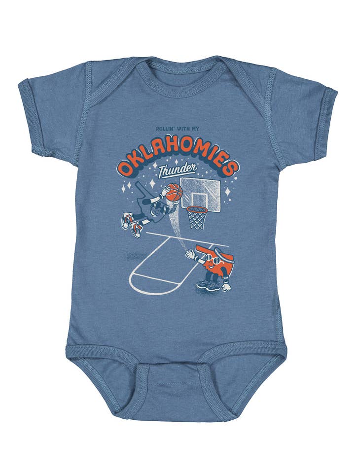 Thunder Oklahomies Infant Onesie - Oklahoma City Thunder for wholesale by Shop Good