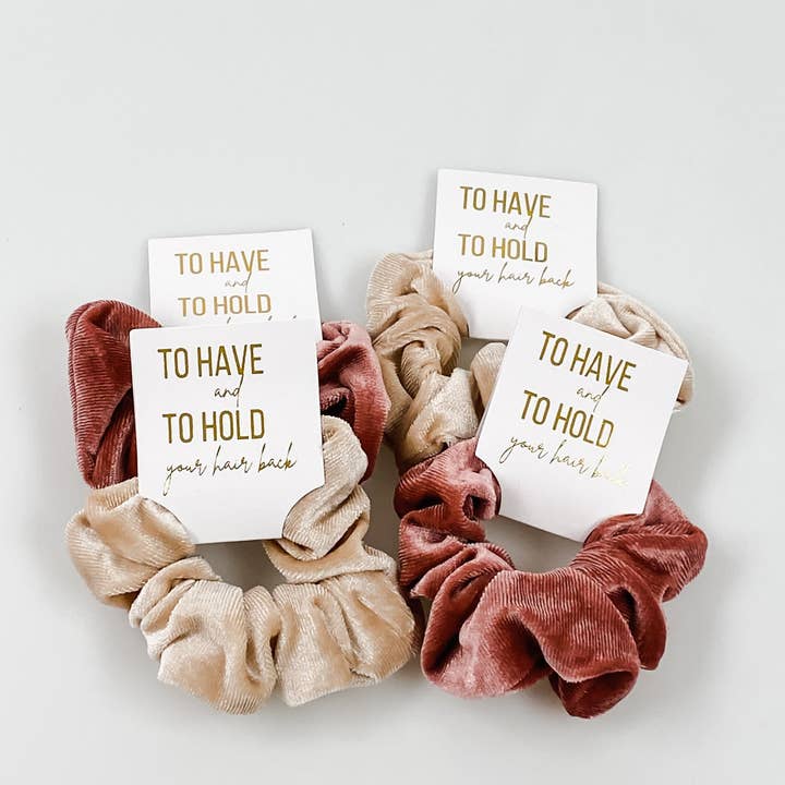 Heirloom Bridal Company - Wholesale Scrunchie - Women’s - Hair Scrunchies - To Have and To Hold0