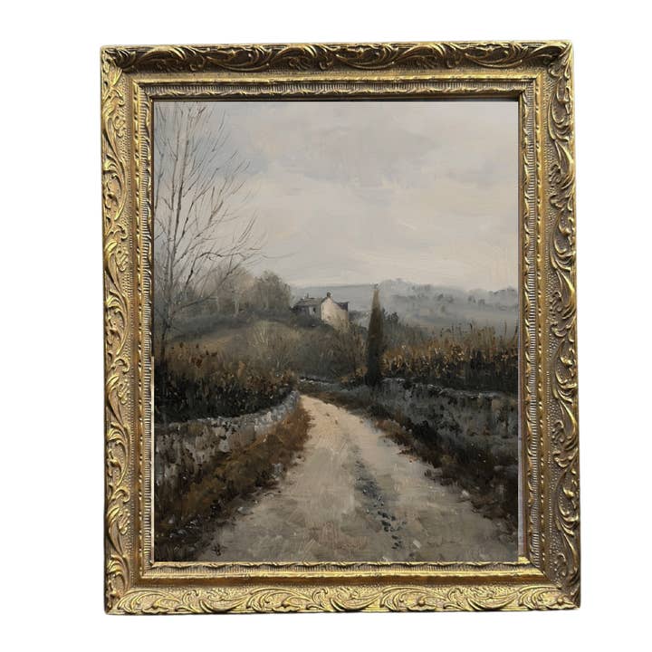 Luxe B Co - Wholesale Art Print - Matin Brumeux | French Brass Gold Mould Framed Art