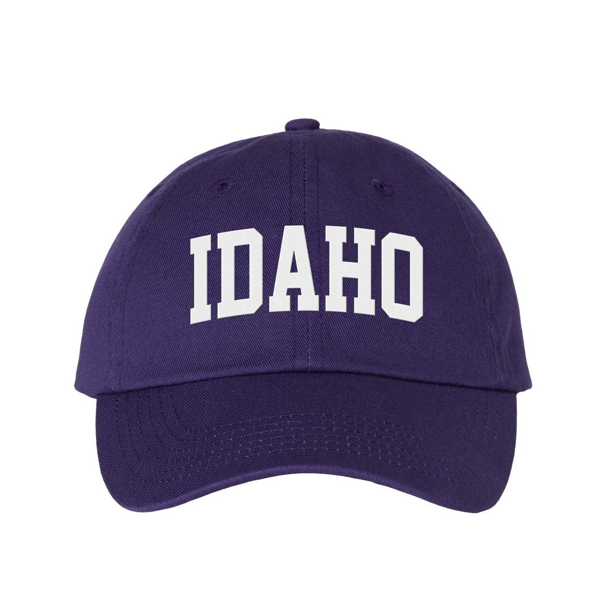 Lucky Luna Apparel - Wholesale Baseball Cap - Unisex - Block Idaho Embroidered Dad Hat5