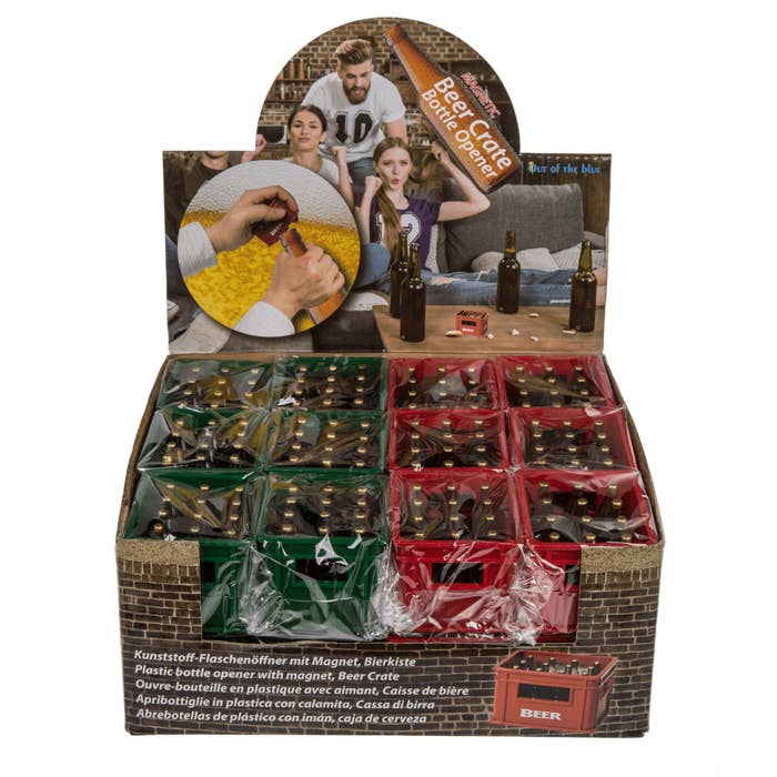 Out of the blue KG - Wholesale Bottle/Wine Opener - Bottle opener with magnet, Beer Crate,1