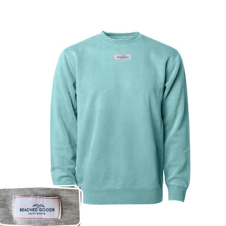 Weathered Everyday Crew (Mint) for wholesale by Beached Goods