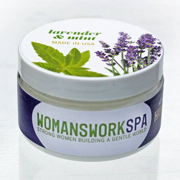 Lavender Mint After Garden Hand Cream for wholesale by Womanswork
