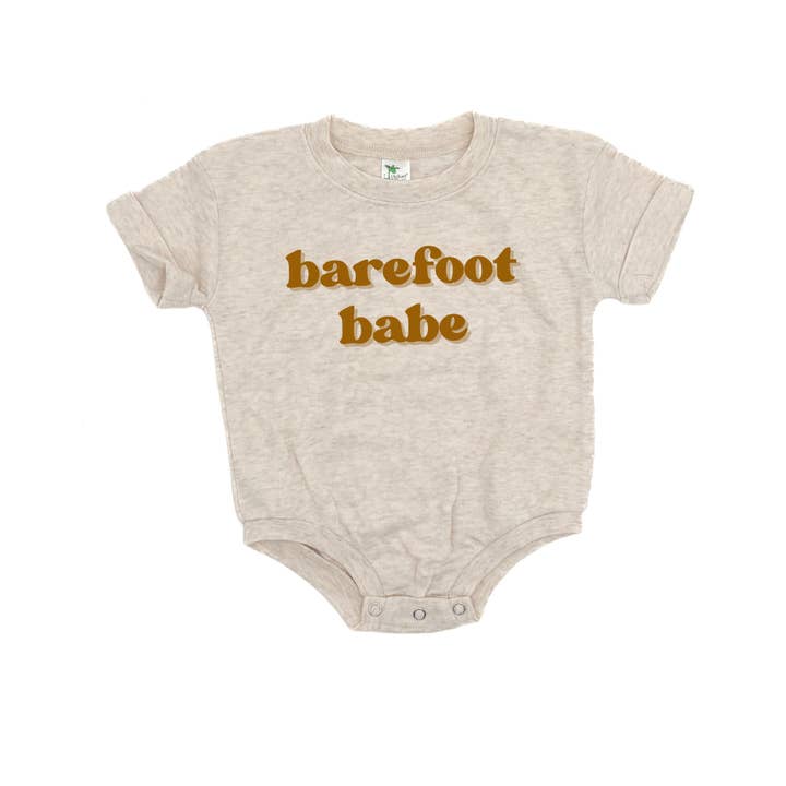 Barefoot Babe Bubble Romper for wholesale by Sage & Soil