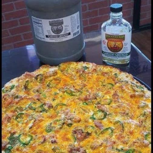 Hot Line Pepper Products LLC - Wholesale Hot Sauce - Garlicky Greengo Hot Sauce - 1 Gallon