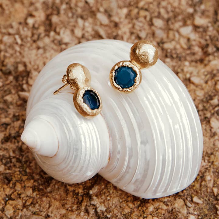 Agapée Jewelry - Wholesale Dangle Earrings - Petra Earrings | Jewelry Gold Gift Waterproof4