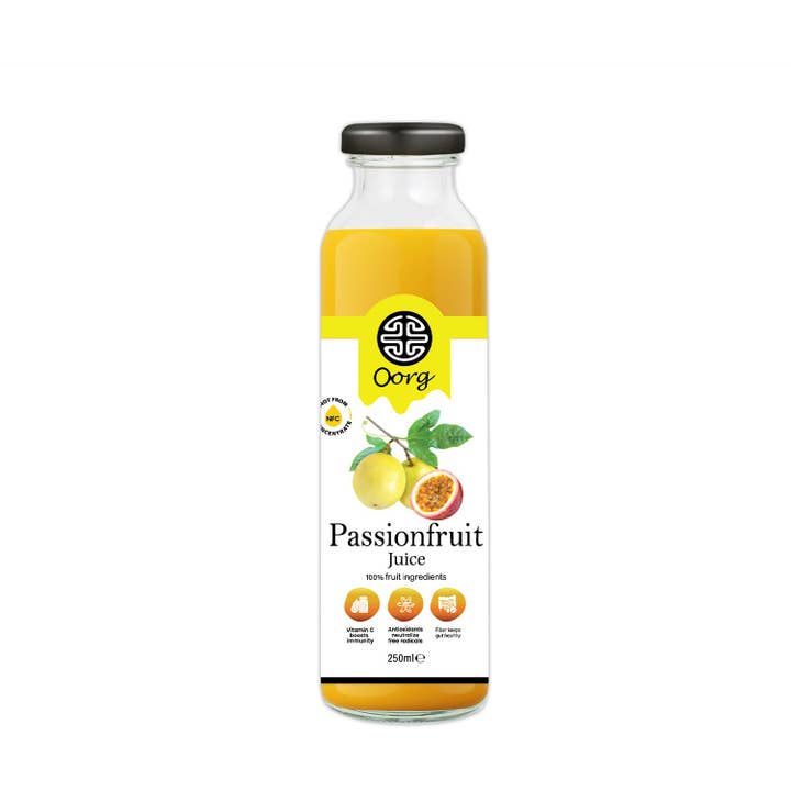 OORG Natural Passionfruit Juice for wholesale by OORG