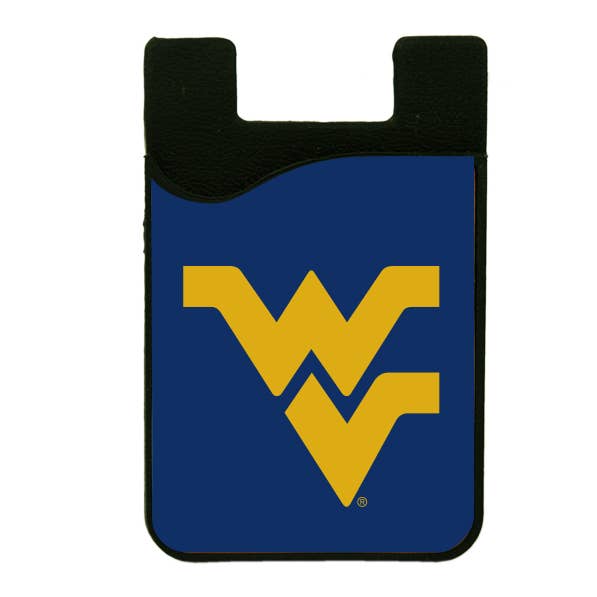 West Virginia Mountaineers Cell Phone Card Holder for wholesale by Jenkins Enterprises