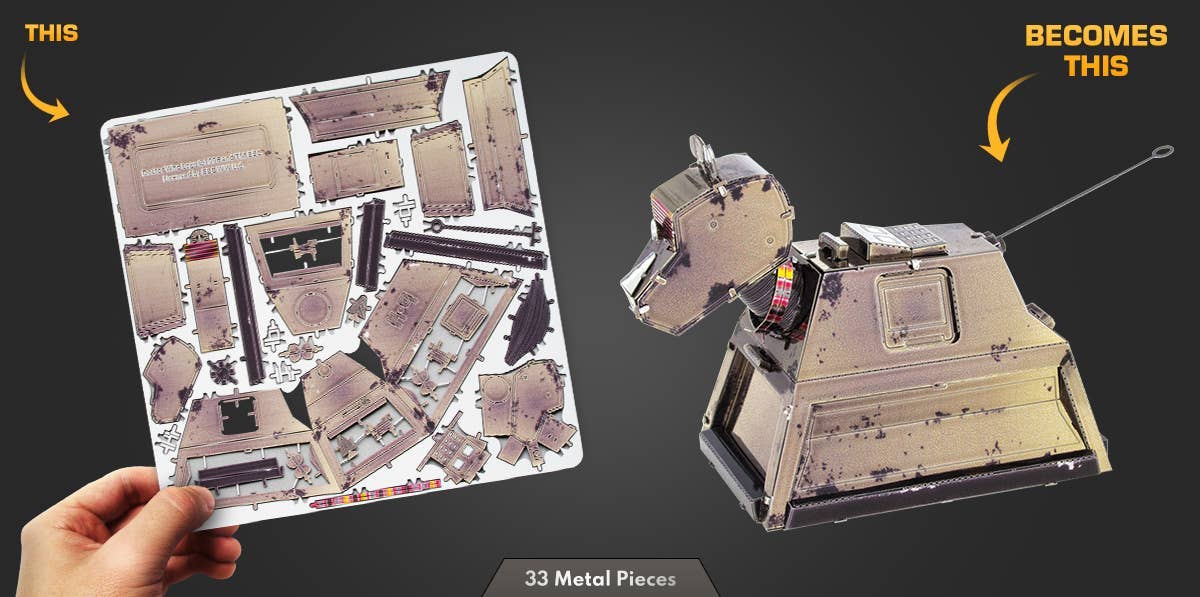 Metal Earth - Wholesale DIY Craft Kit - Doctor Who Rusty K-95