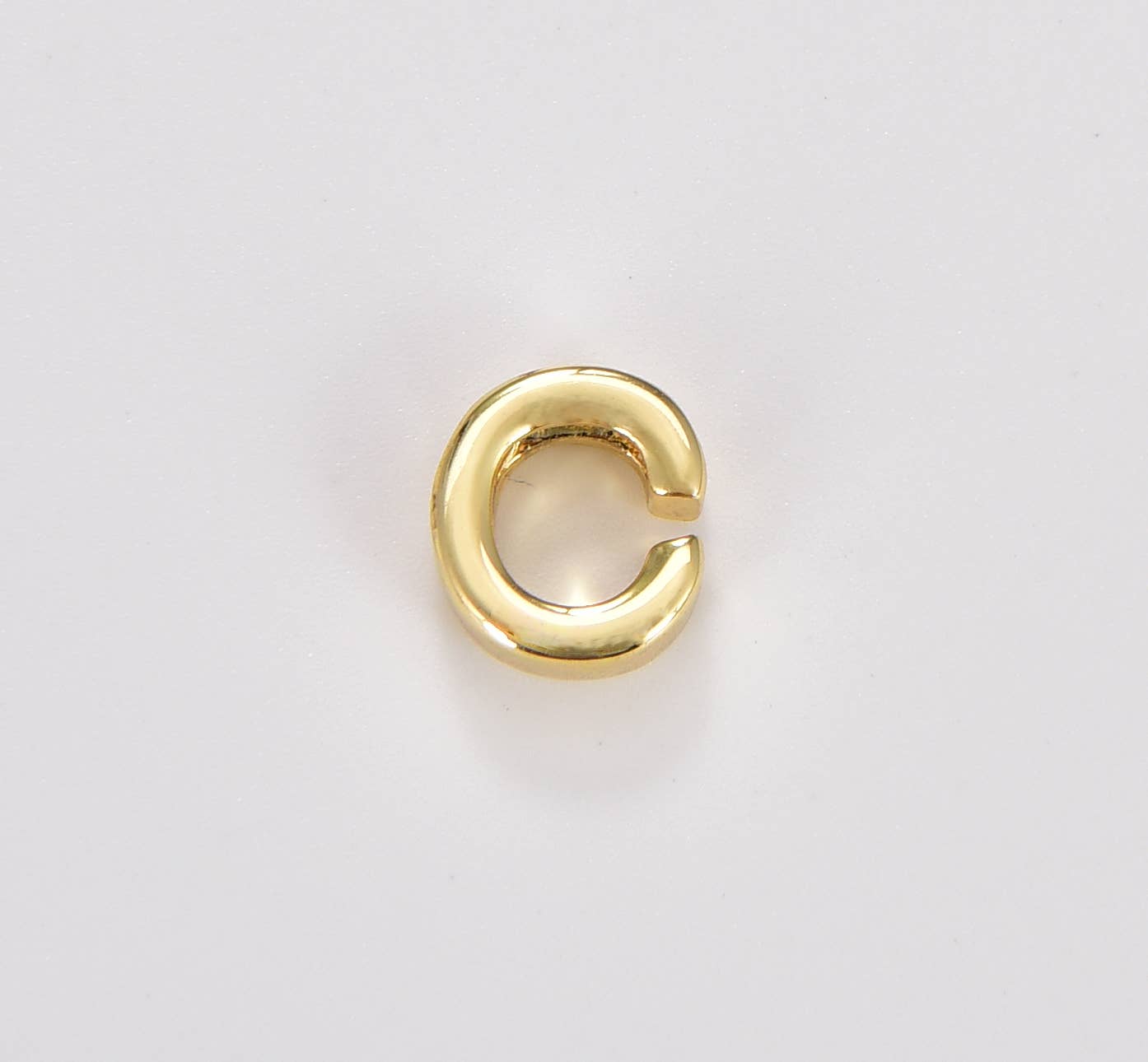 Beads Creation - Wholesale Individuele bedel/hanger - 18K verguld alfabet letter initiale monogram hanger3