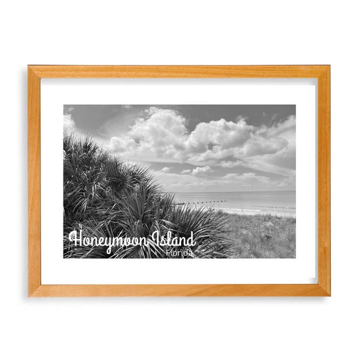 Florida Honeymoon Island State Park Giclee Travel Print for wholesale by Lower 48 Trading Company Road Trip Shop