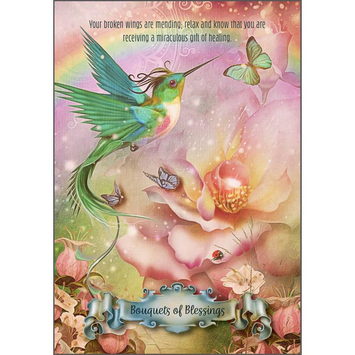 Schiffer Publishing - Wholesale Tarot Cards - Hummingbird Wisdom Oracle Cards6