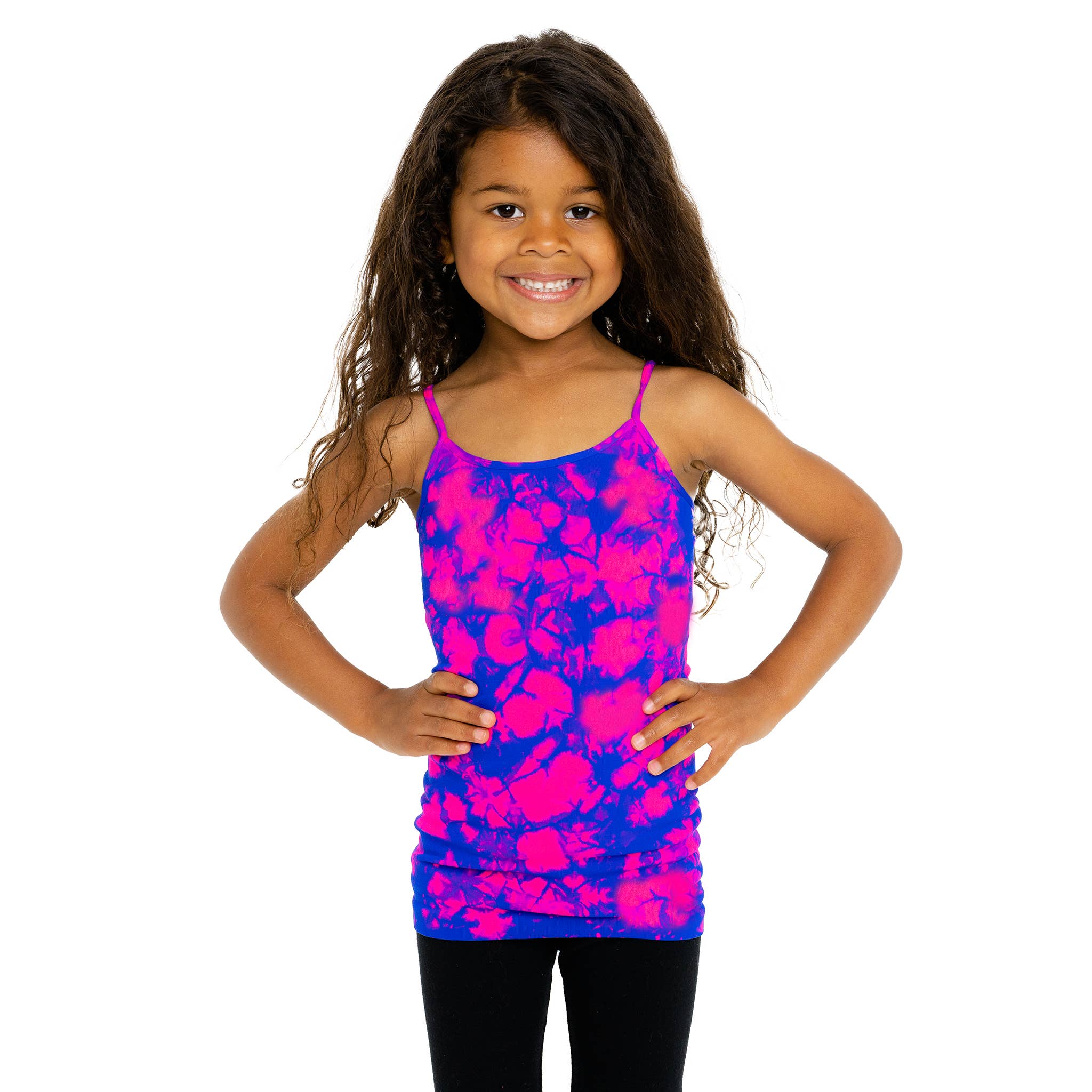 Wholesale Little Girls (4-6x) Classic Tie Dye Full Camisole for
