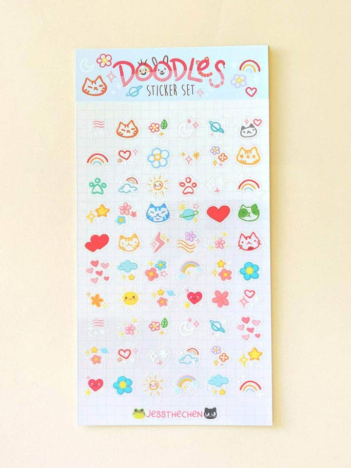 Planner & Calendar Stickers | Doodles for wholesale by Jessthechen