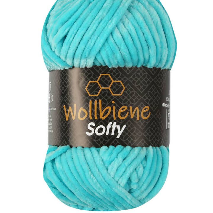 Wollbiene - Vendita all'ingrosso Lana - Wollbiene Softy chenille in micropoliestere 100 g filo grosso per maglia e uncinetto49