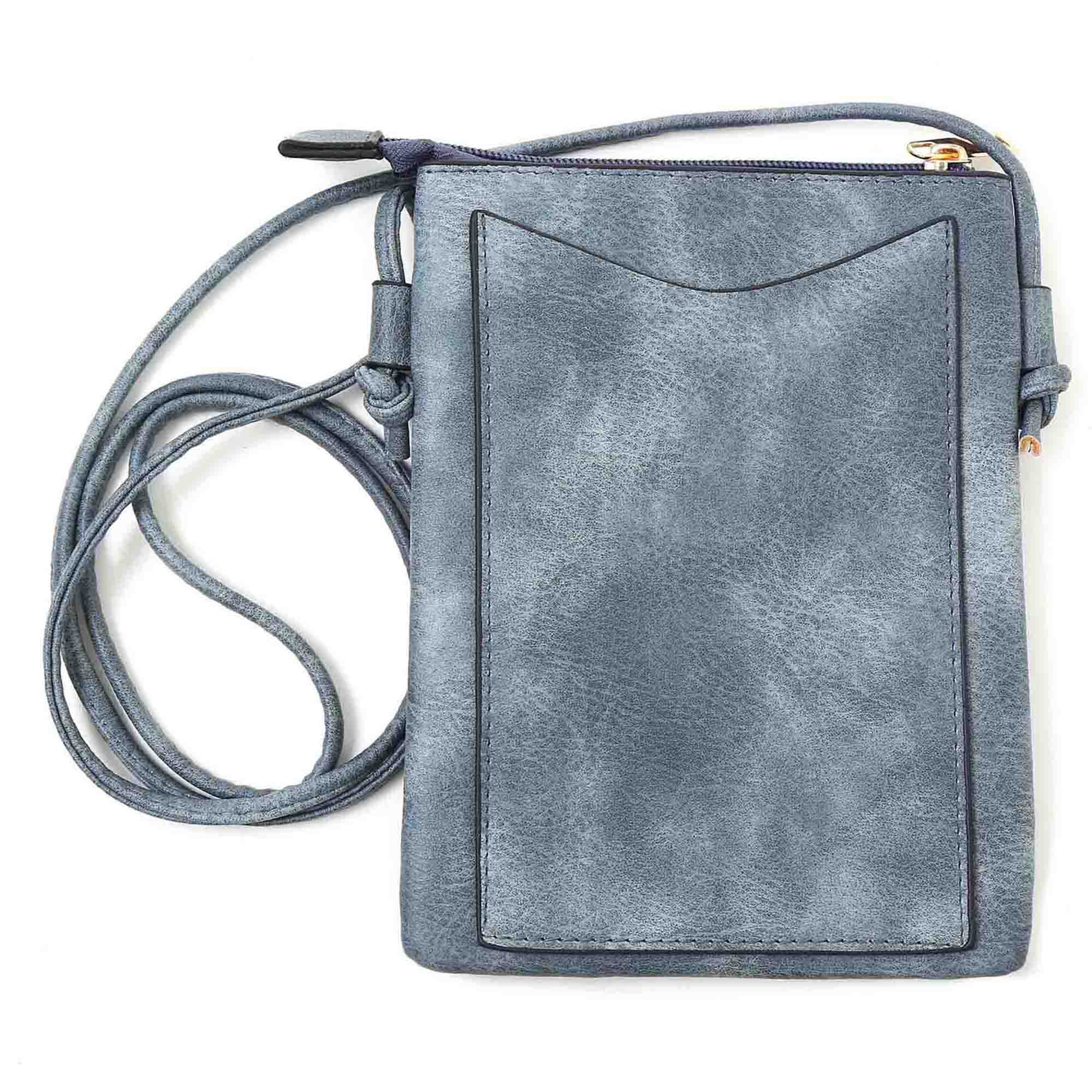 Shine Mark Accessories - Wholesale Crossbody bag – Women's - Navy - Palm Tree lacer cut crossbody cellphone bag1