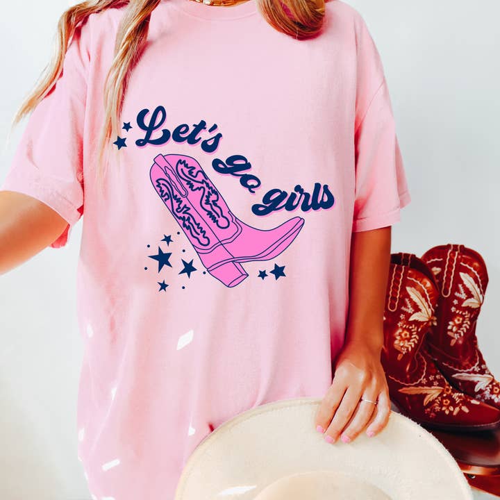 Let’s Go Girls T-Shirt for wholesale by Portland and Peel