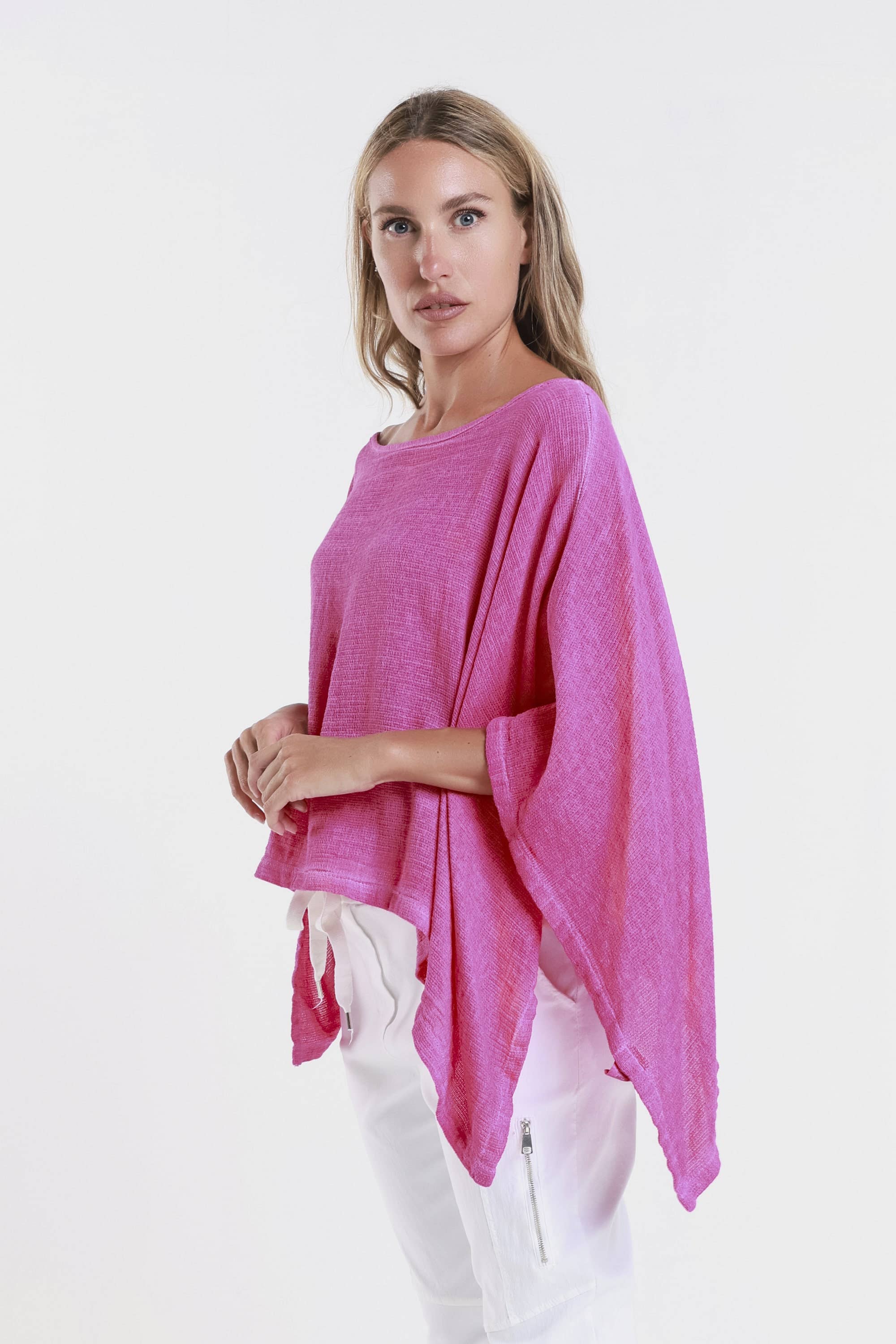 TINA Stephens Italy/Tees By Tina – Großhandel Poncho – Damen – Gewebter Poncho aus Leah (BQ168)18