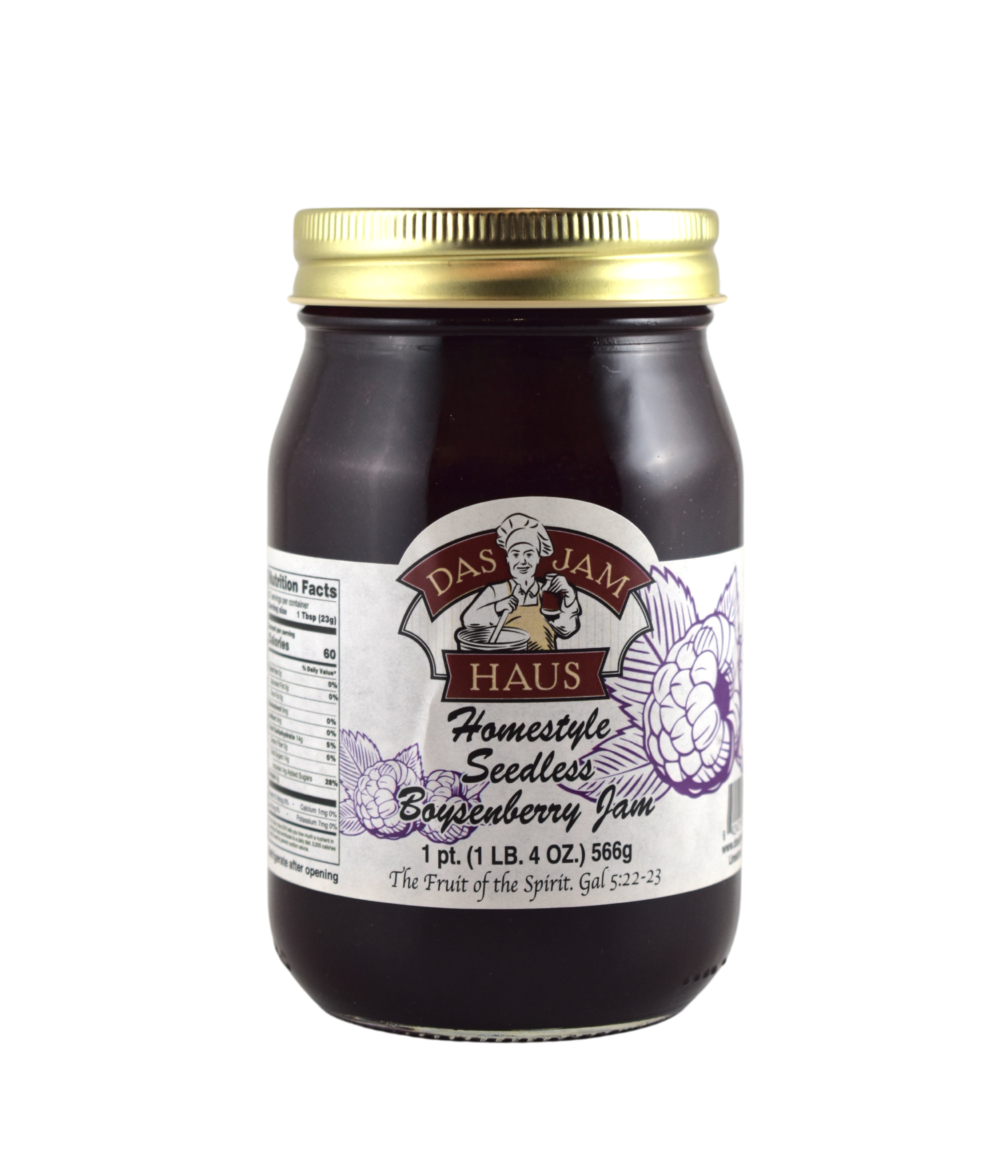 Das Jam Haus – Großhandel Marmelade/Gelee – Samenlose Boysenbeermarmelade 0