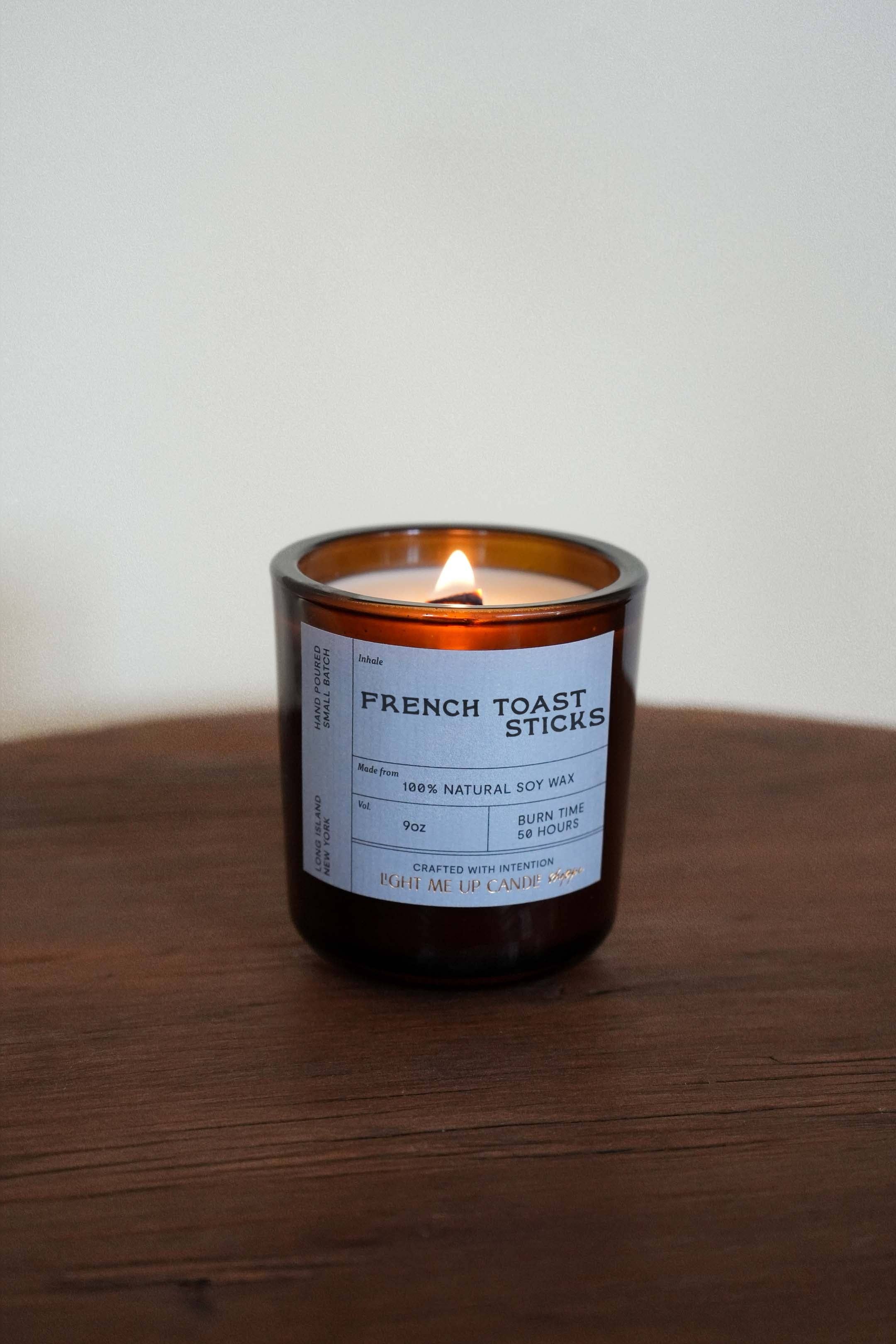 LIGHT ME UP CANDLE SHOPPE - Wholesale Jar/Filled Candle - French Toast Sticks1