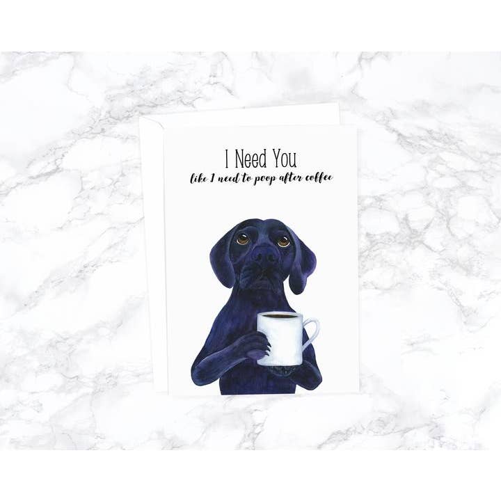 Eu preciso de você como eu preciso fazer cocô depois do café por atacado de Alasse