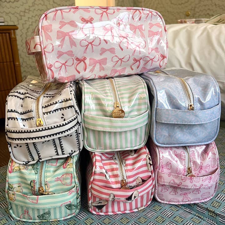 KENZKUSTOMZ - Wholesale Toiletry Bag - Women's - Clear Coat Toiletry Dopp Kit22