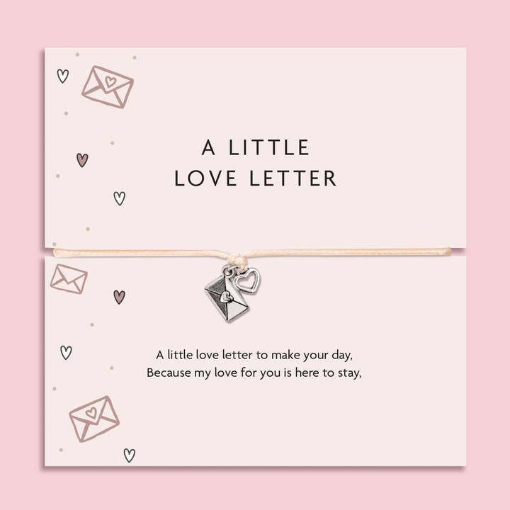 A Little Love Letter – Valentine’s Day Bracelet for wholesale by Letterbox Love Bracelets